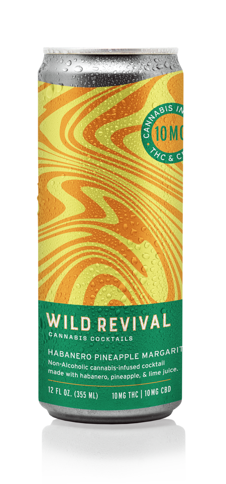 WILD REVIVAL | Habanero Pineapple Margarita 10MG | Cannabis Infused Cocktail