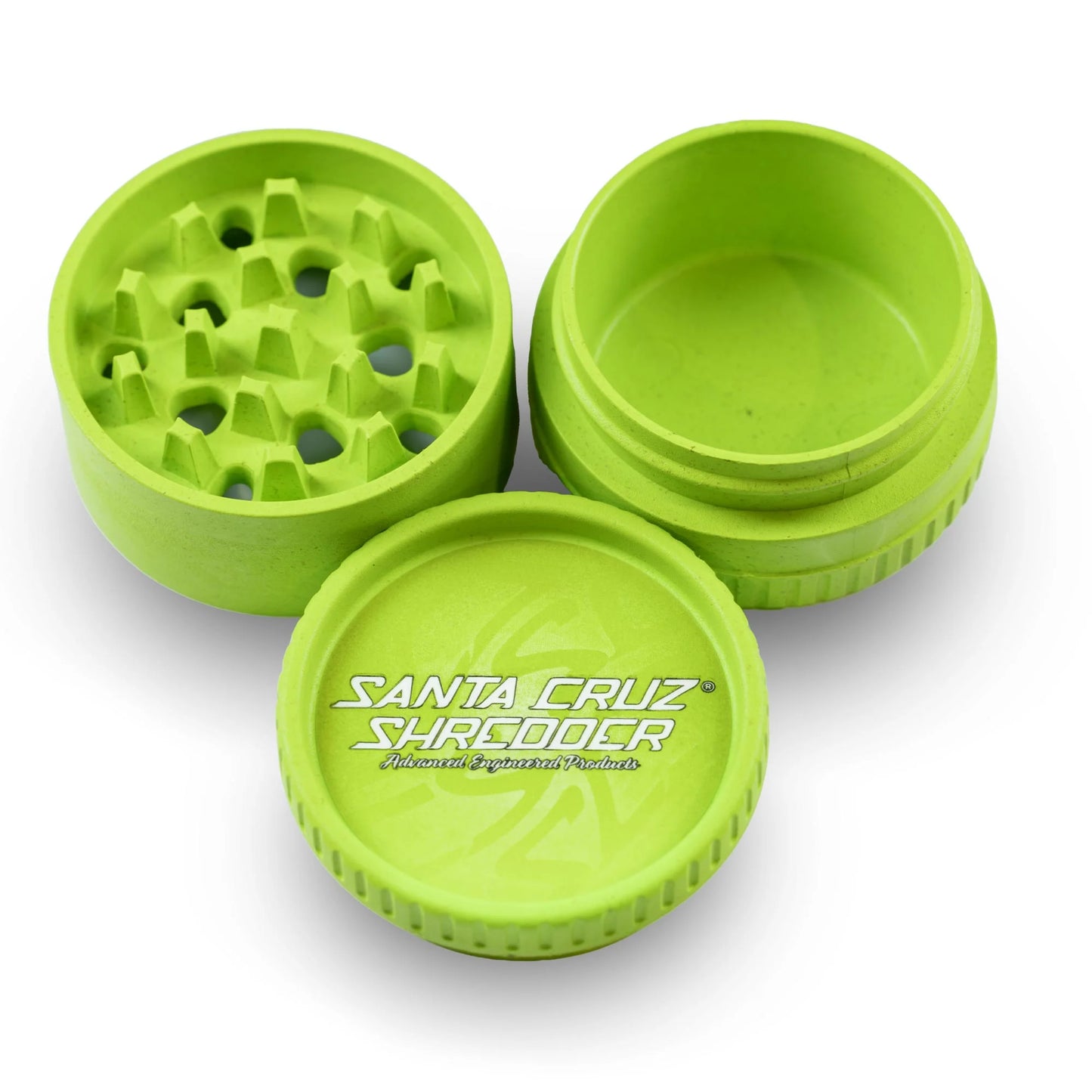 Santa Cruz Shredder | Medium 3 Piece Hemp Grinder