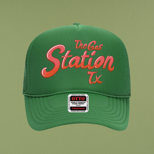 The Gas Station TX | Green Logo Hat