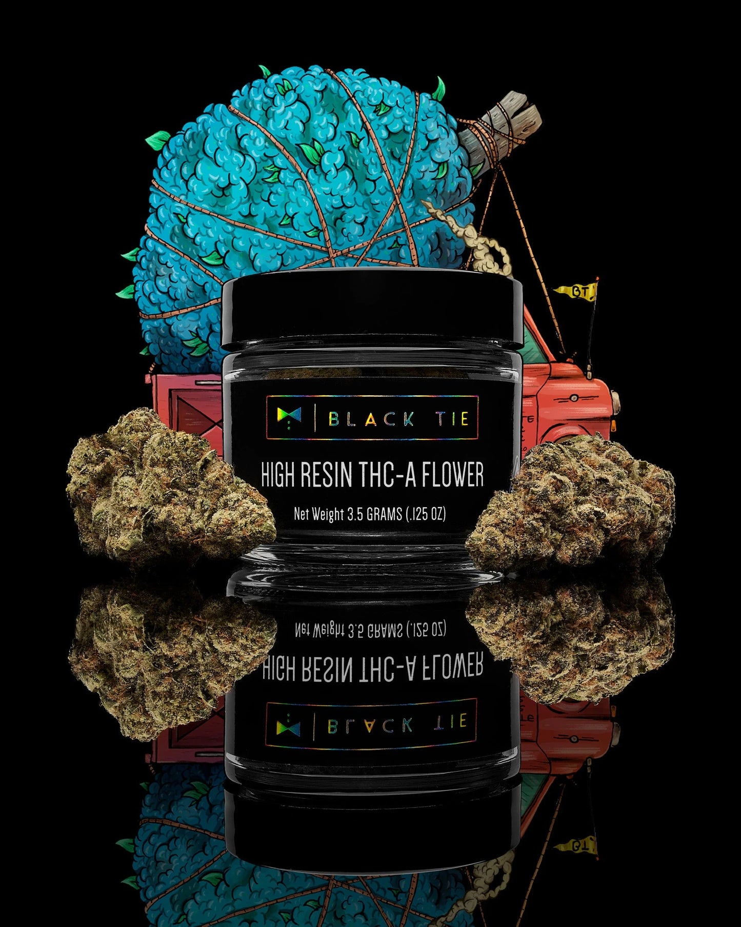 Black Tie | Blue Dream 28G (1 oz) | THCA Flower