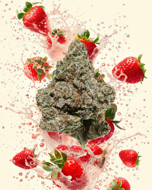 Black Tie | Strawberry Strudel 3.5G | Exotic THCA Flower