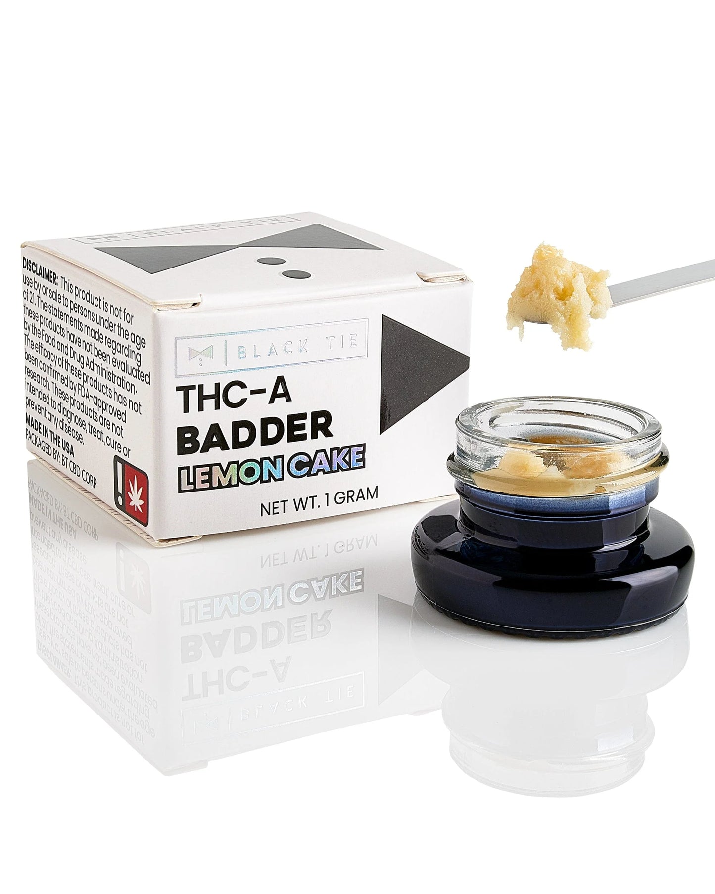 BLACK TIE | Lemon Cake 1G THCA BADDER