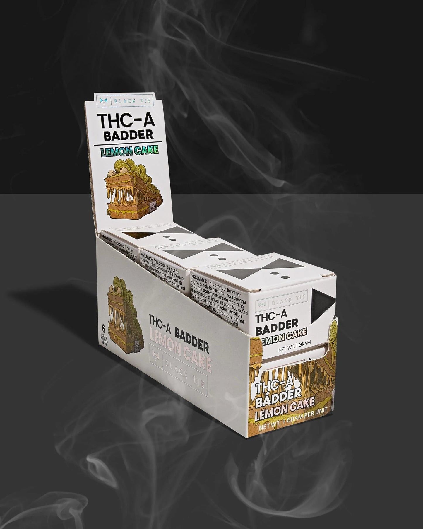 BLACK TIE | Lemon Cake 1G THCA BADDER