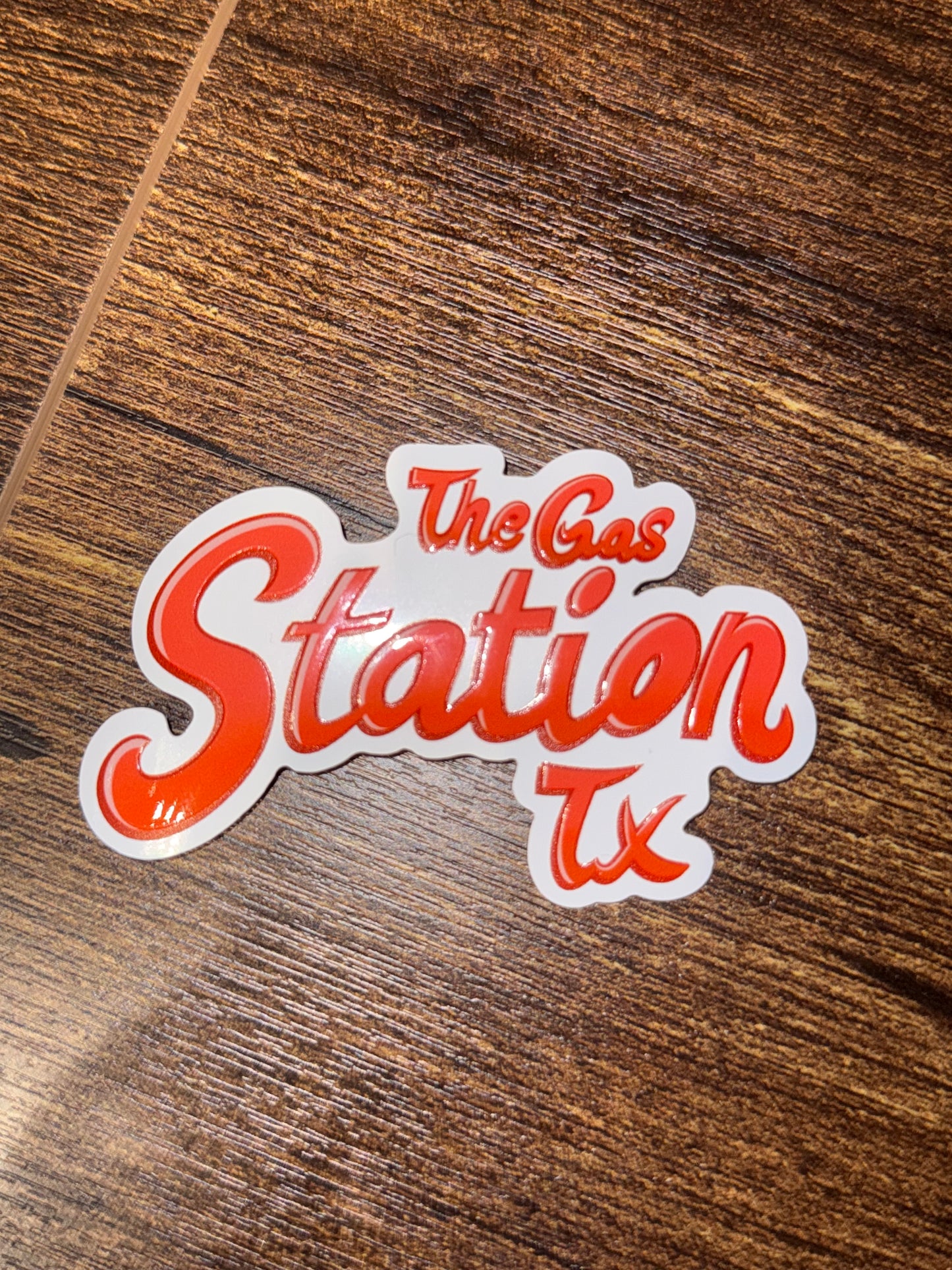 The Gas Station TX | Stickers