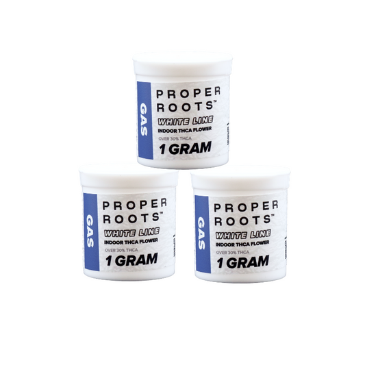 Proper Roots | Assorted 1g containers | THCA White Line Flower