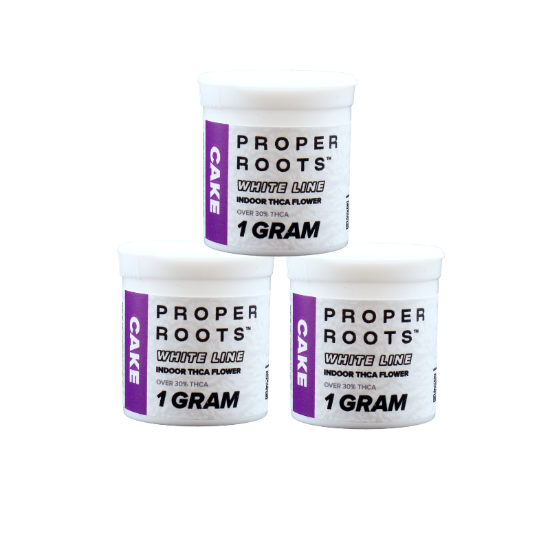 Proper Roots | Assorted 1g containers | THCA White Line Flower