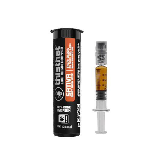 Thisthat | 1g Live Resin Dripper | Ghost Train Haze (Sativa)