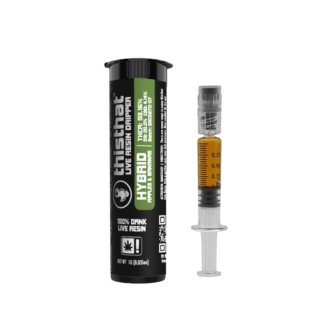 Thisthat | 1g Live Resin Dripper | Apples & Bananas (Hybrid)