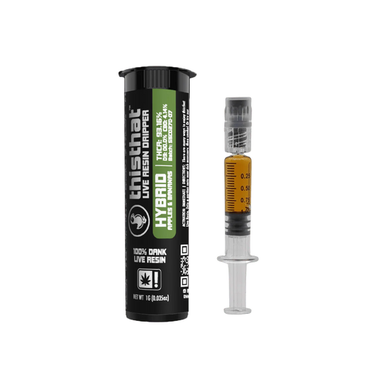 Thisthat | 1g Live Resin Dripper | Apples & Bananas (Hybrid)