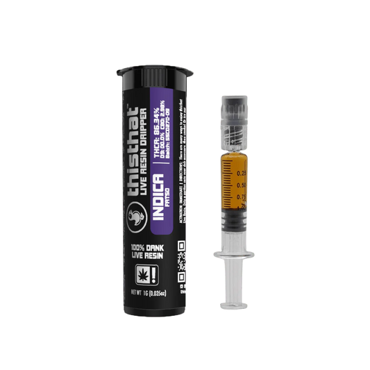Thisthat | 1g Live Resin Dripper | Fatso (Indica)