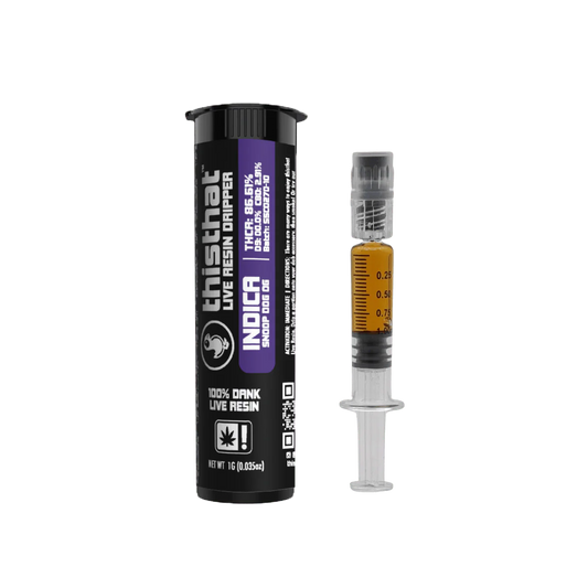 Thisthat | 1g Live Resin Dripper | Snoop Dog OG (Indica)