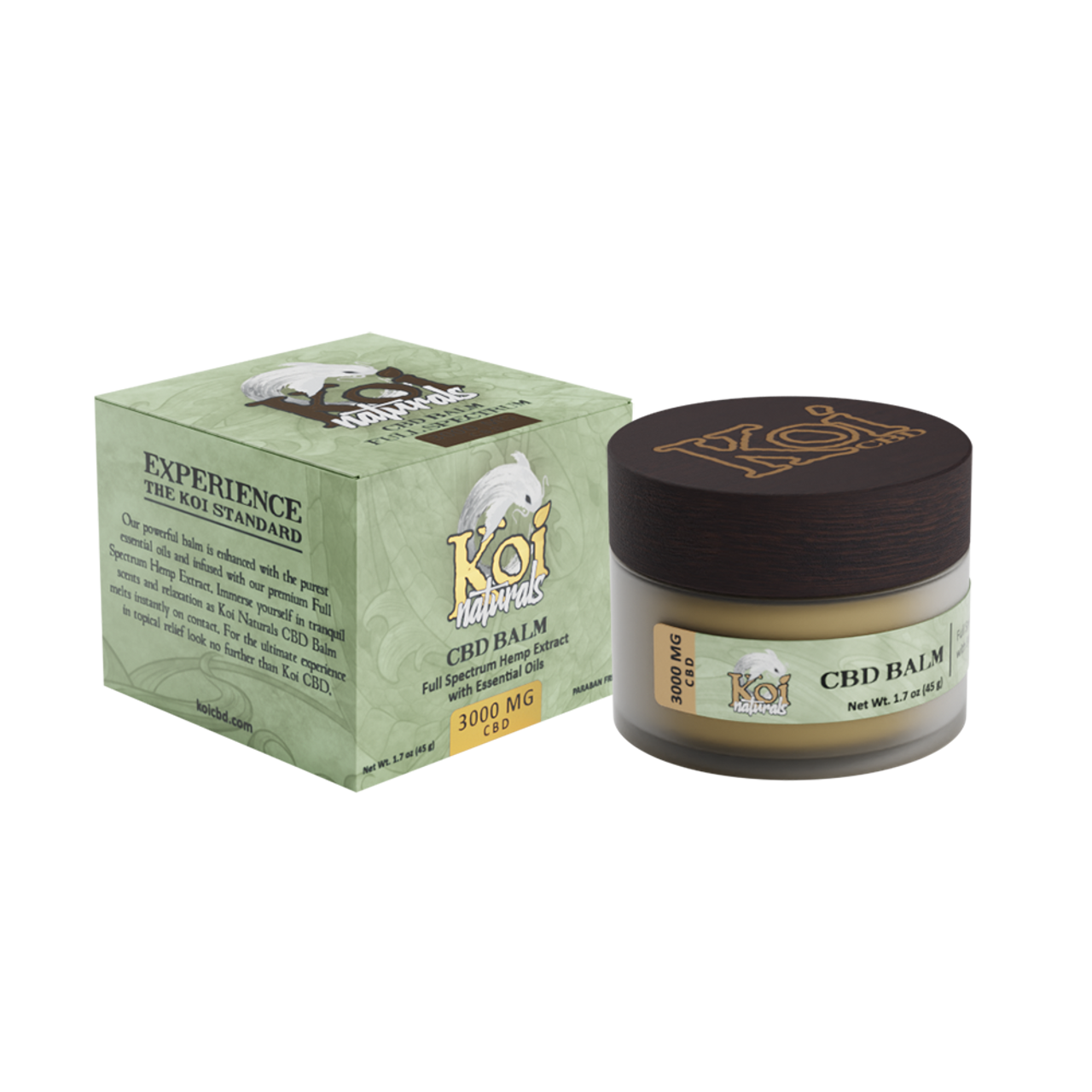 Koi | 500MG CBD Relief Balm W/Essential Oils