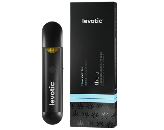 Levotic | Blue Zkittles Indica 2G Disposable Vapes