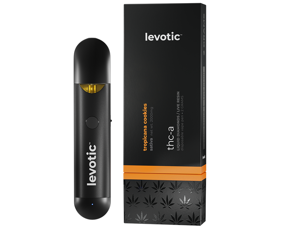 Levotic | Tropicana Cookies Sativa 2G Disposable Vapes