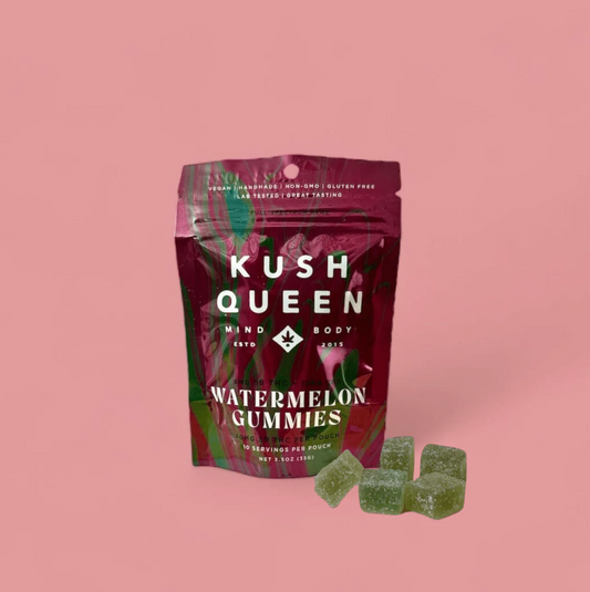 Kush Queen | Watermelon 2:3 D9:CBD Gummies