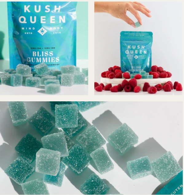 Kush Queen | Bliss Gummies CBD:CBG 300MG