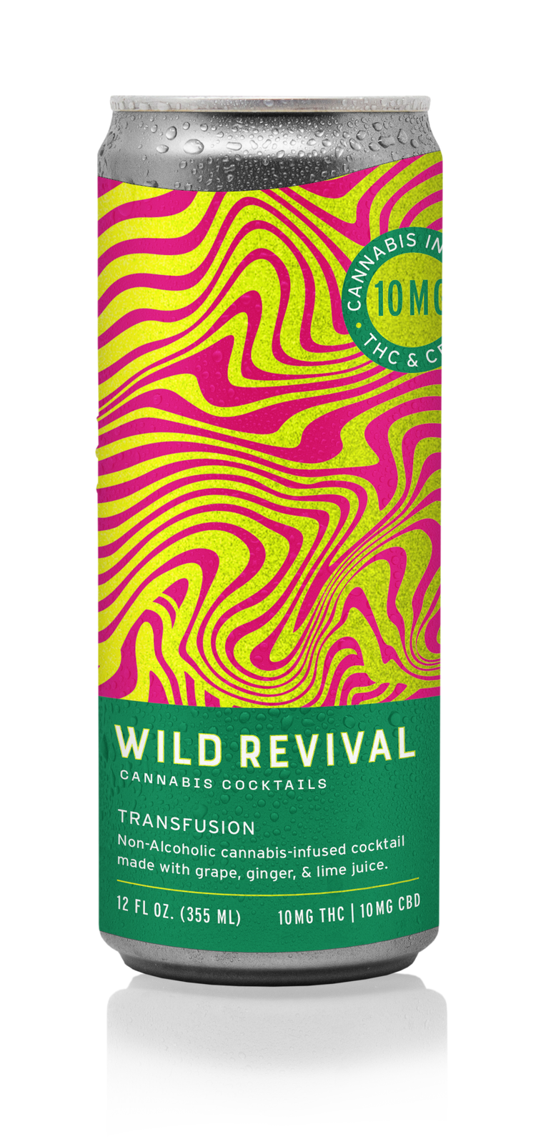 WILD REVIVAL | Transfusion 10MG | Cannabis Infused Cocktail