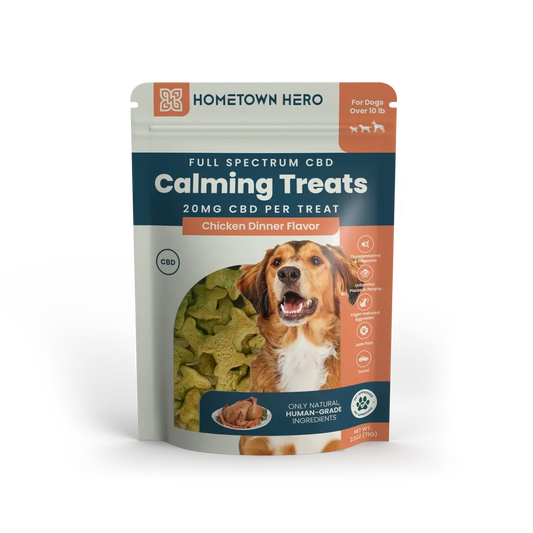 HOMETOWN HERO | Chicken Dinner | Calming CBD Dog Treats