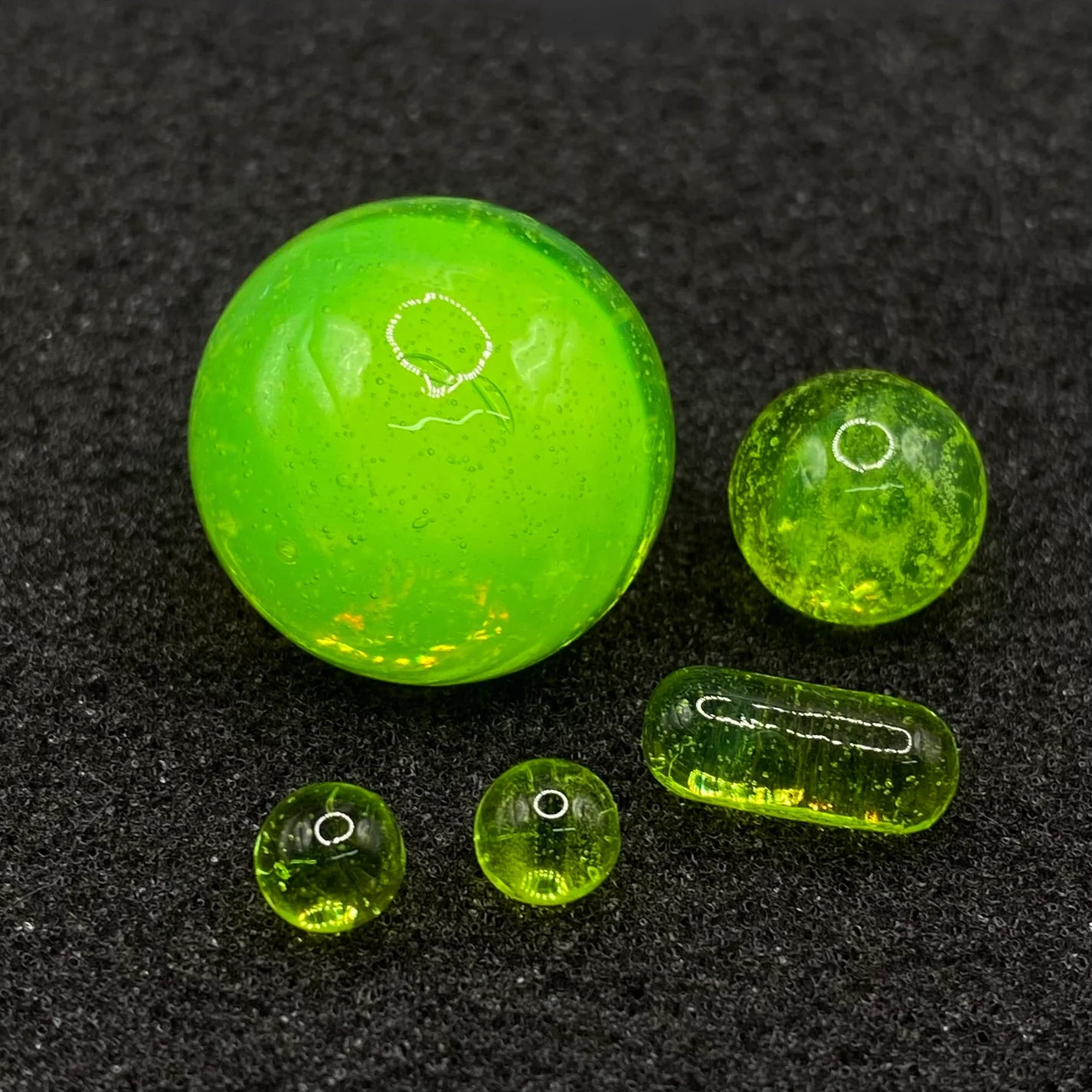 Gee West | Green Slyme Marble Set