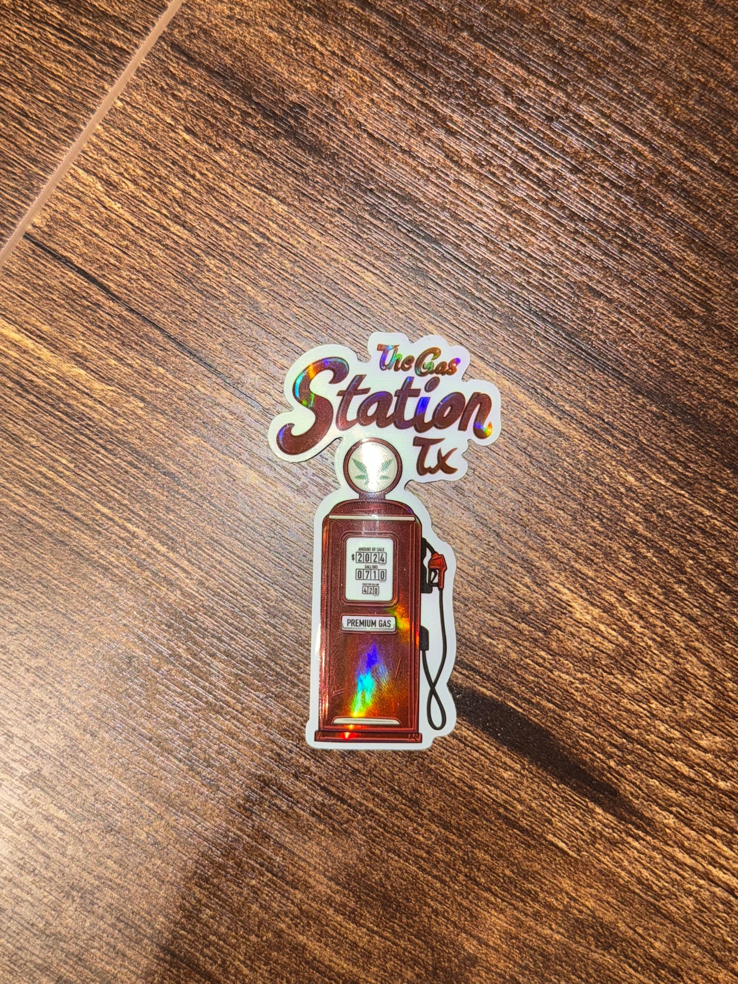 The Gas Station TX | Stickers