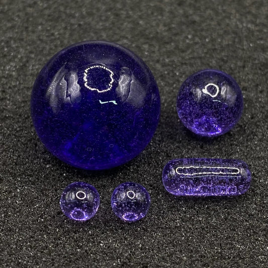 Gee West | Purple Lollipop Marble Set