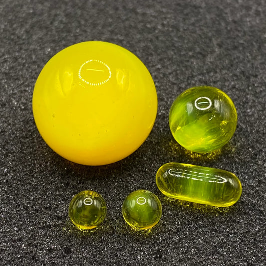 Gee West | Yellow Marble Set